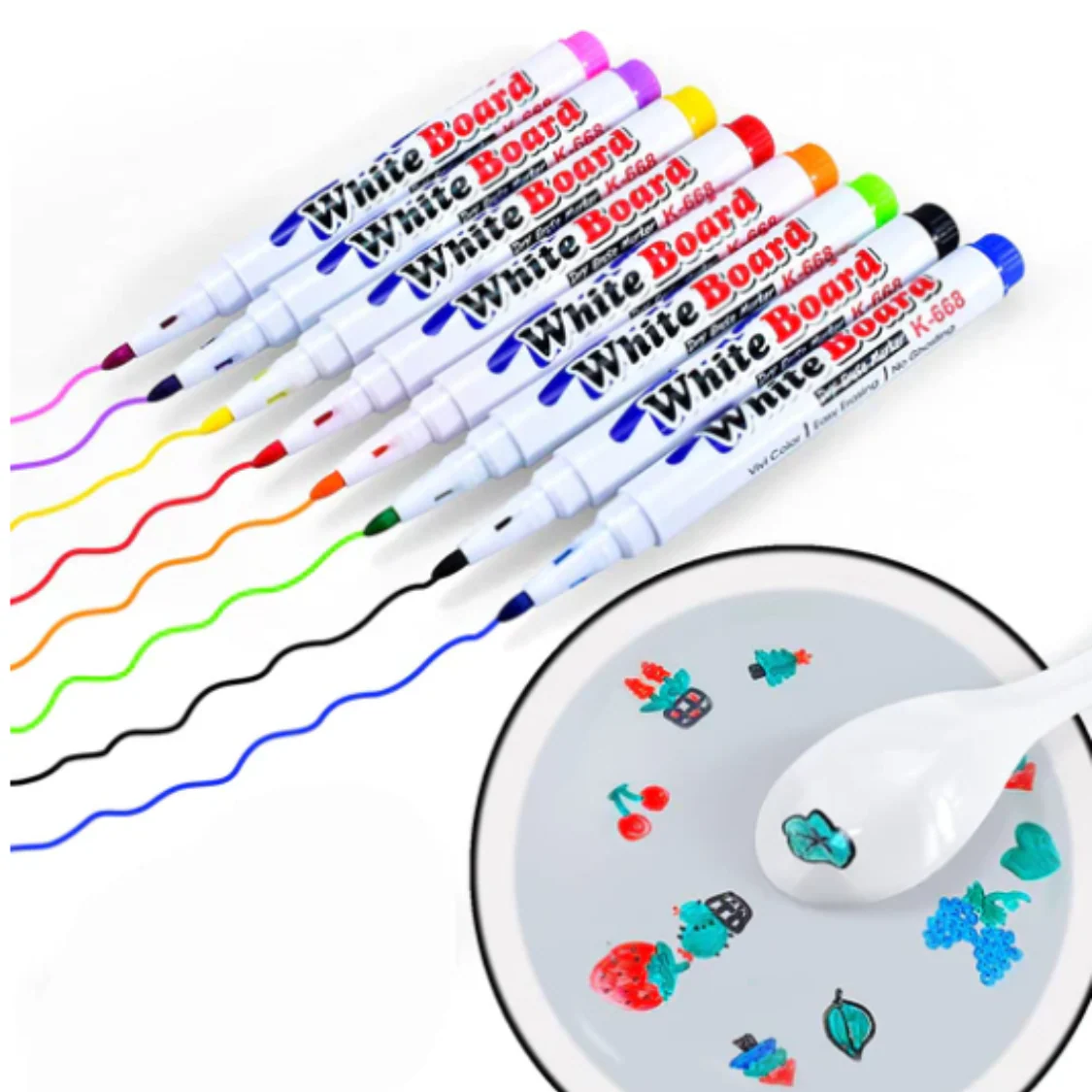 KIT 12 MARCADORES MÁGICO PARA DIBUJAR EN EL AGUA - Image 9