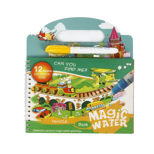 LIBRO MÁGICO DE AGUA PARA COLOREAR - Image 4