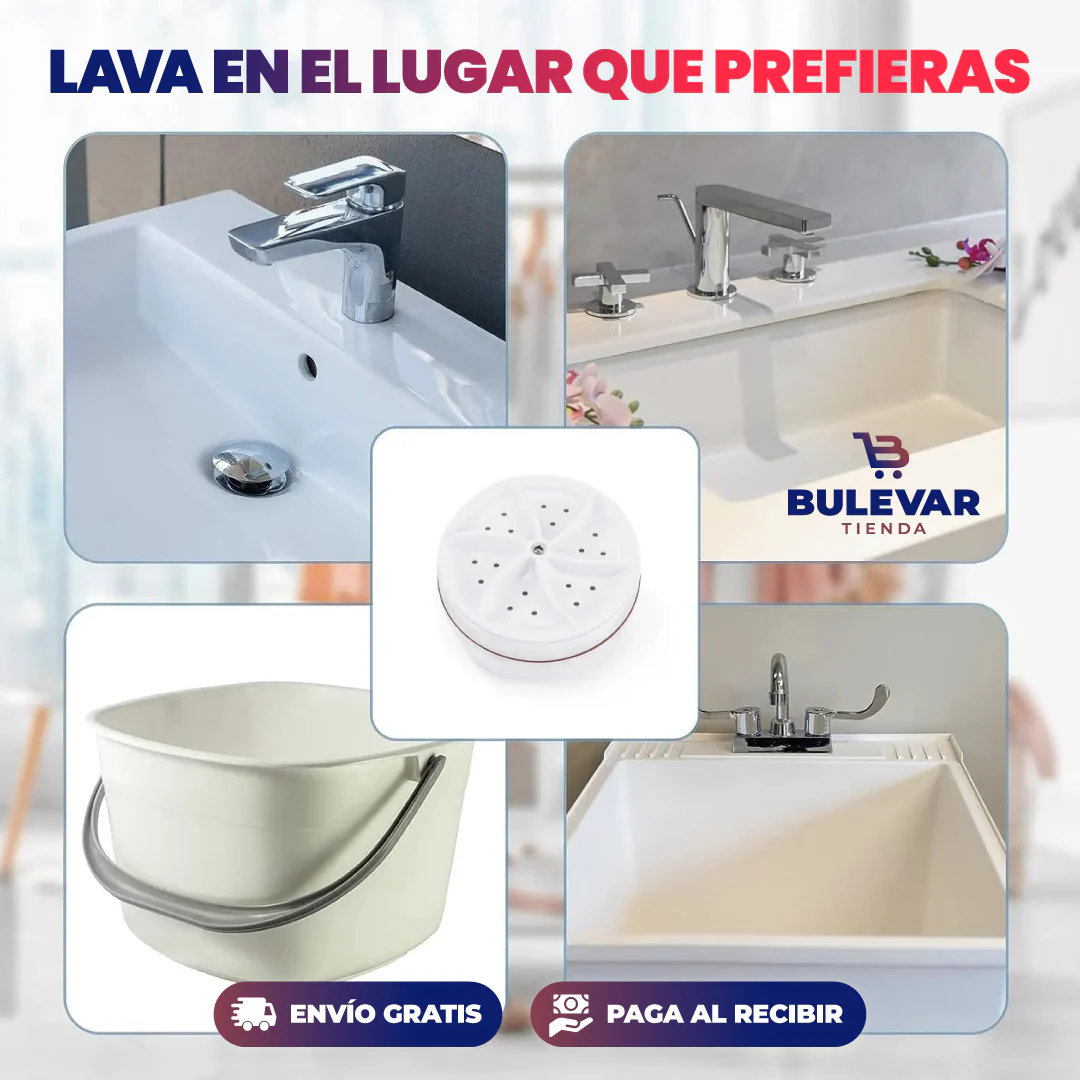 MINI LAVADORA PORTÁTIL (ULTRA - RÁPIDA) - Image 5