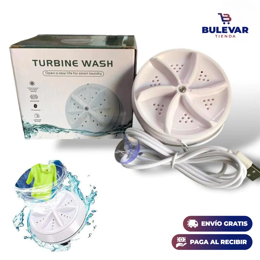 MINI LAVADORA PORTÁTIL (ULTRA - RÁPIDA) - Image 6