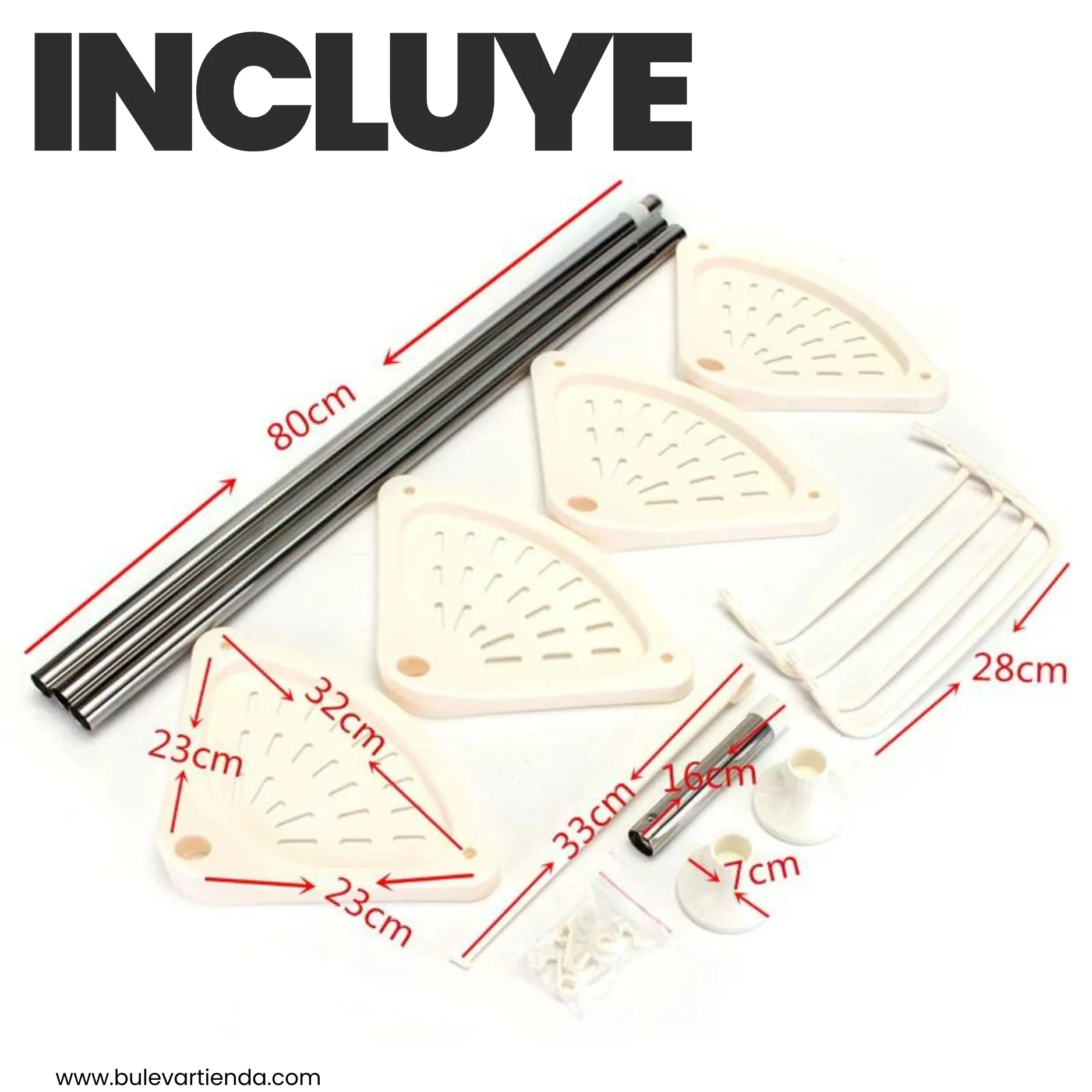 ORGANIZADOR DE 4 NIVELES PARA LA DUCHA - Image 4