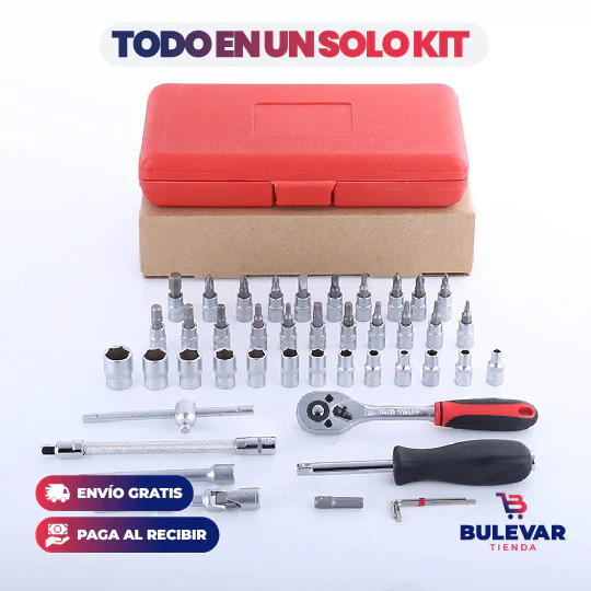 SET DE 46 PIEZAS PARA HERRAMIENTAS ⚒️🔥 - Image 4